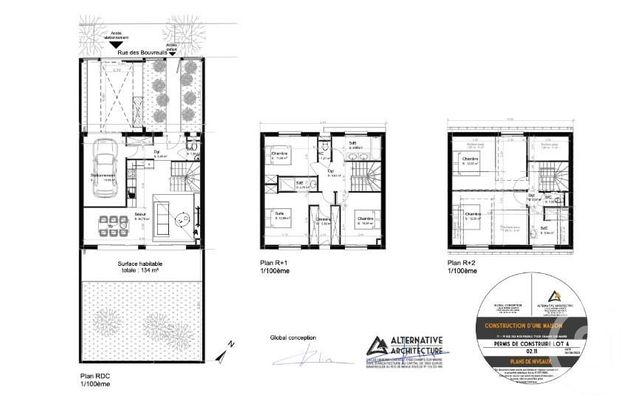 terrain à vendre - 195.0 m2 - CHAMPS SUR MARNE - 77 - ILE-DE-FRANCE - Century 21 Agence Du Val